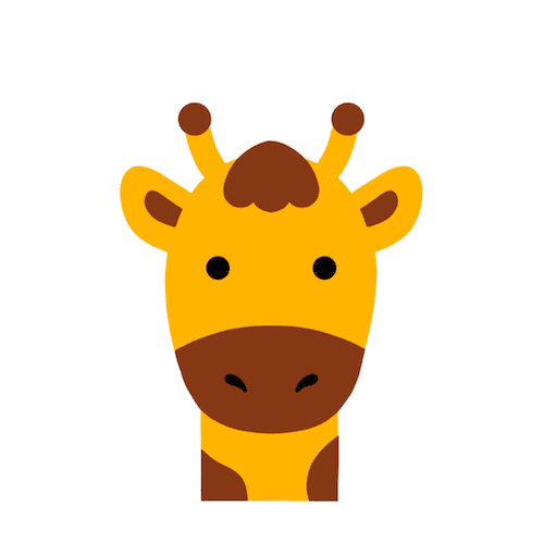 Avatar chatbot girafe