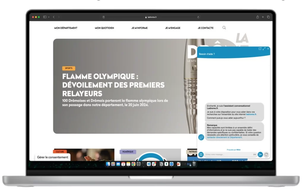 chtabot IA département Drôme